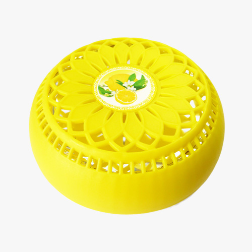 伊諾斯195g/100g巨蛋檸檬空氣清新劑固體香膏車用香水香薰